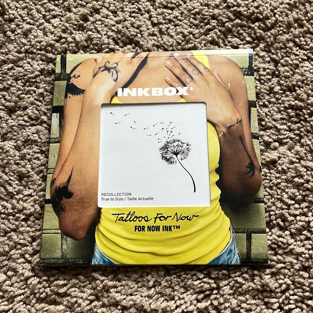 Ink box temporary tattoo new